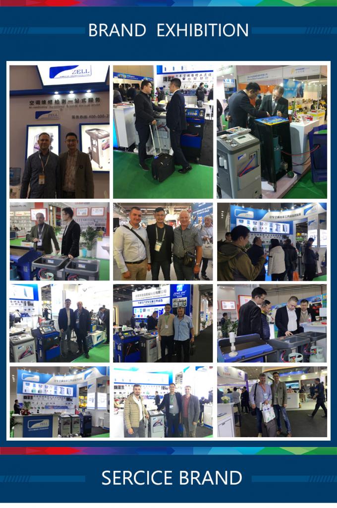 R134a Automotive AC Evacuation Machine Car AC Service Station