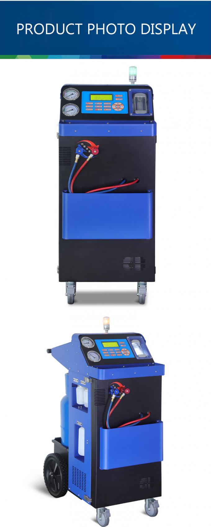 ZELL R134a AC Flush Machine for Car Air Conditioning Cleaning 135Kg